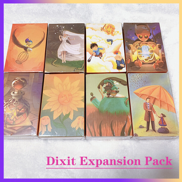 Dixit Board Game Expansion Pack | Storytelling Game for Kids and Adults | Fun Family Board Game | Creative Kids Game | Daydreams | Quest | Odyssey | Revelations | 9.7 x 6.3cm
